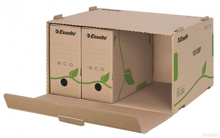 Esselte: 10 Esselte Archivcontainer ECO braun 43,