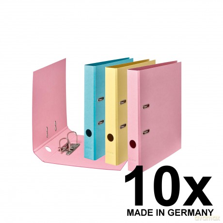 Falken: 10 FALKEN PURE Pastell Ordner Vanille-Ge