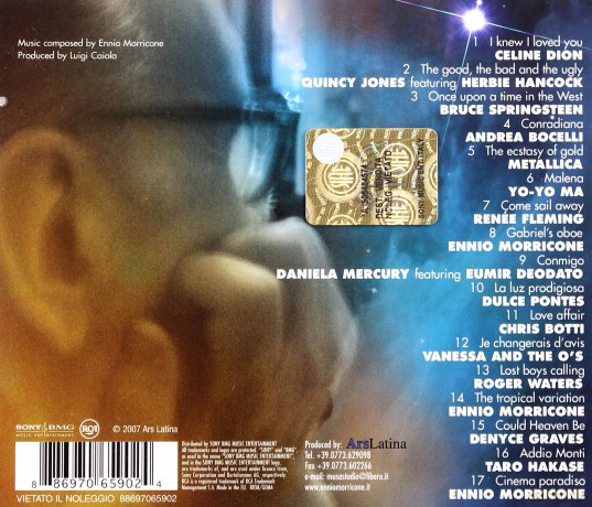 Ennio Morricone: We all love Ennio Morricone [CD]
