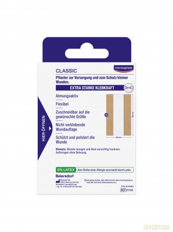 10 Hansaplast Pflaster CLASSIC 480918300