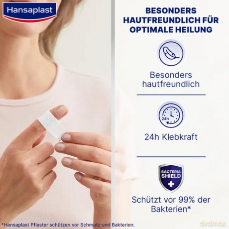 10 Hansaplast Pflaster SENSITIVE 4809193