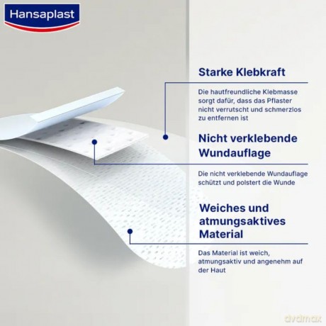 10 Hansaplast Pflaster SENSITIVE 4809193