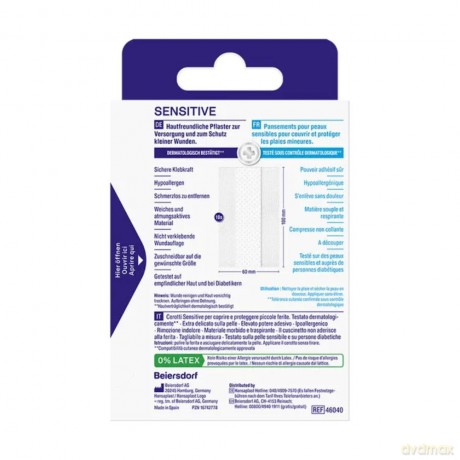 10 Hansaplast Pflaster SENSITIVE 4809193