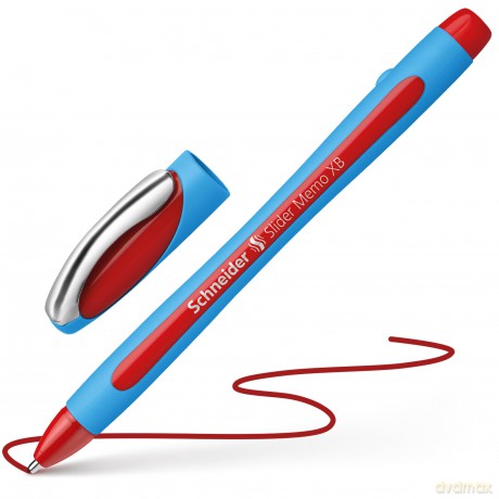 10 Kugelschr. Slider Memo, rot