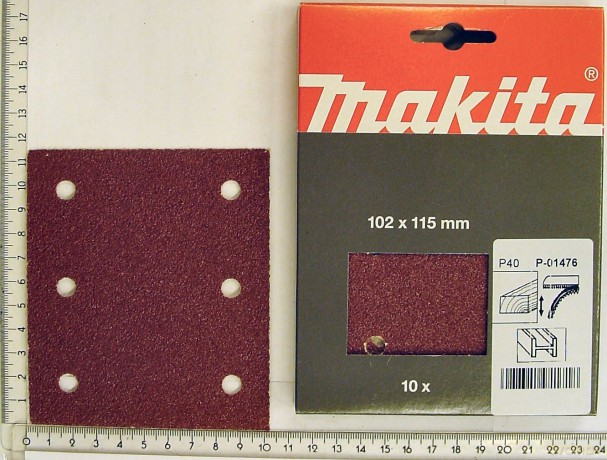 Makita: 10 makita P-33087 Schleifbltter 40