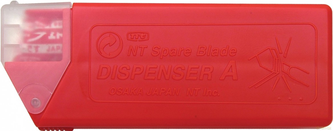 Nt: 10 NT Cuttermesser-Klingen BAD-21P silbe