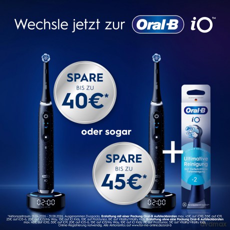 10 Oral-B iO Ultimative Reinigung Zahnbź