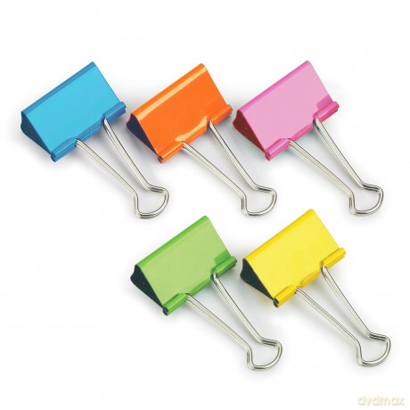 Rapescoâž: 10 RAPESCO Foldbackklammern farbsortier