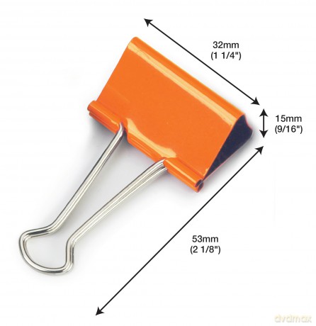 Rapescoâž: 10 RAPESCO Foldbackklammern farbsortier