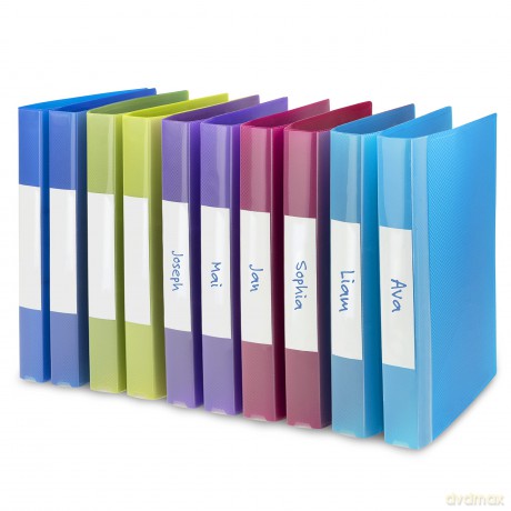10 RAPESCO Ringbuch 2-Ringe grźn, bla