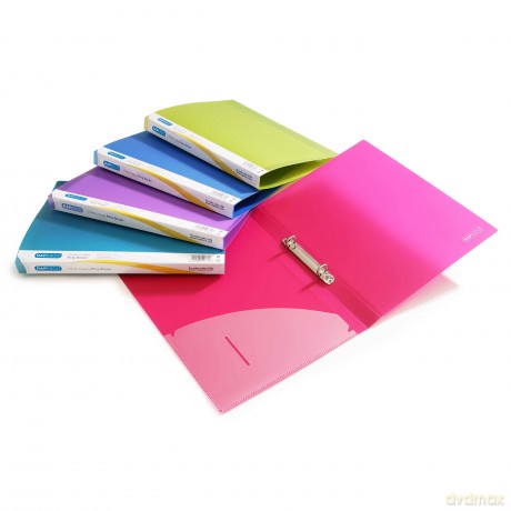 10 RAPESCO Ringbuch 2-Ringe grźn, bla