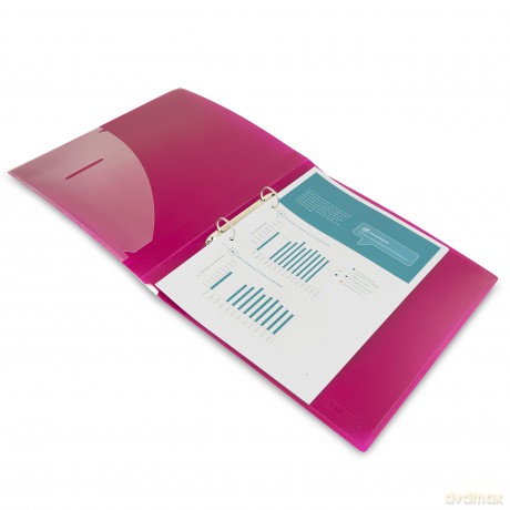 10 RAPESCO Ringbuch 2-Ringe grźn, bla