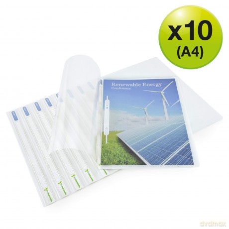 10 RAPESCO Schnellhefter ECO Kunststoff