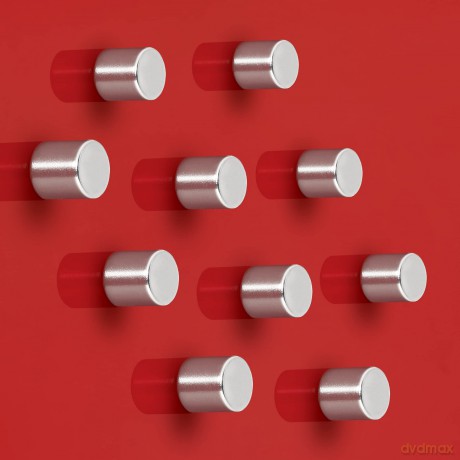 Sigel: 10 SIGEL C5 "Strong" Magnete silber 1,