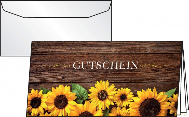 10 SIGEL Gutscheine Sunfield DIN lang