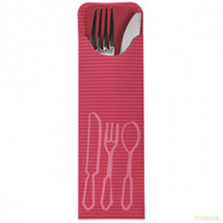 100 Bestecktaschen Creme Inkl.