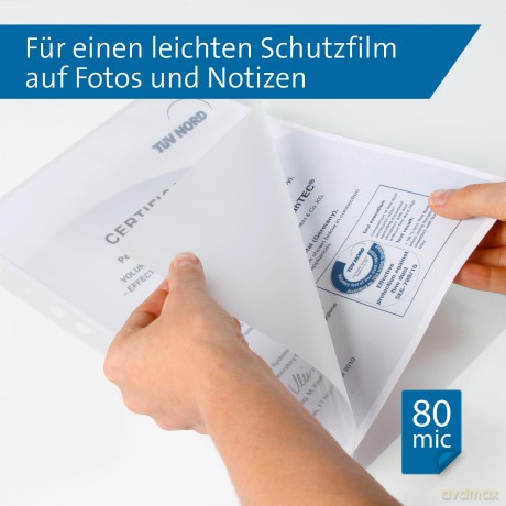 Dahle: 100 DAHLE Laminierfolien glnzend fźr A3