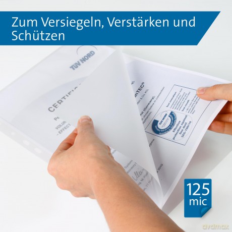 Dahle: 100 DAHLE Laminierfolien glnzend fźr A3