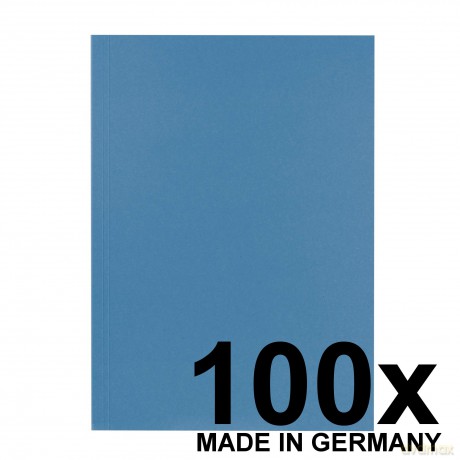100 FALKEN Aktendeckel DIN A4 blau