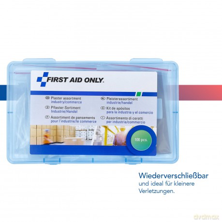 100 FIRST AID ONLY Pflaster Industrie/Ha