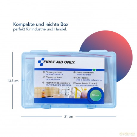 100 FIRST AID ONLY Pflaster Industrie/Ha