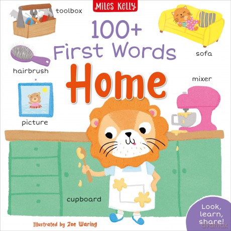 100 First Words Home [KSIĄŻKA]