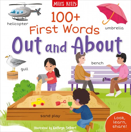 100 First Words Out About [KSIĄŻKA]