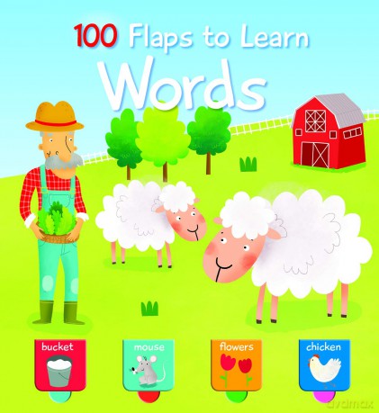 100 Flaps to Learn Words [KSIĄŻKA]