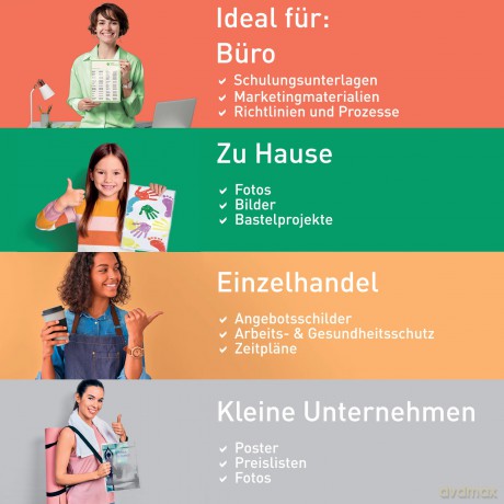 Leitz: 100 LEITZ Laminierfolien glnzend fźr A4