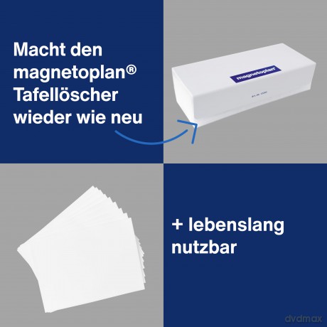 Magnetoplan: 100 magnetoplan Lśschpapier fźr Tafellśs