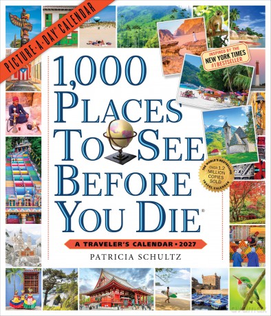 1000 Places to See Before You Die PictureADayÇĆ Wall Calendar 2027 [KSIĄŻKA]