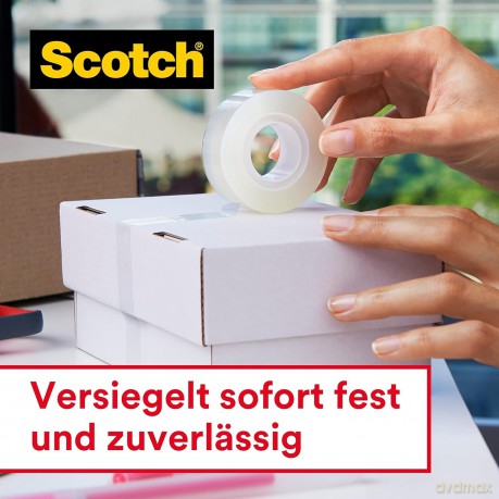 Scotch: 12 + 2 GRATIS: Scotch Crystal Klebefilm
