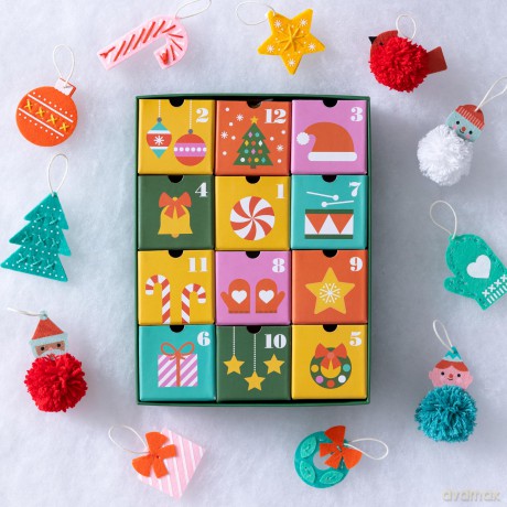 12 Crafts of Christmas Advent Calendar [KSIĄŻKA]