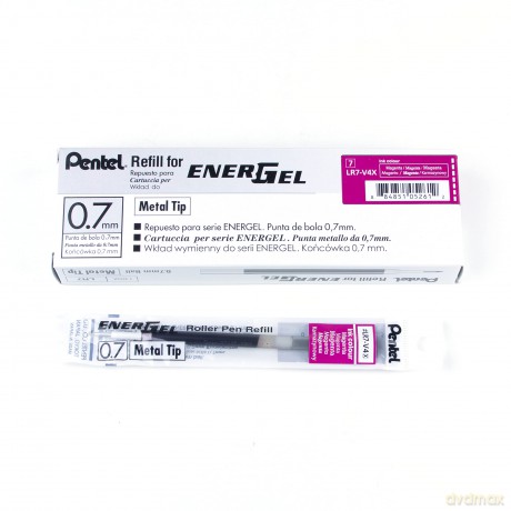 Pentel: 12 Pentel LR7 Gelschreiberminen pink