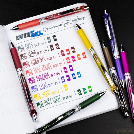 Pentel: 12 Pentel LR7 Gelschreiberminen pink