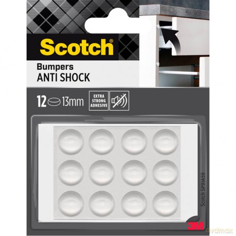 Scotch: 12 Scotch SP91A59 rund Elastikpuffer