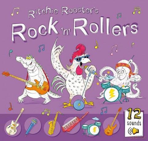 12 Sounds Ritchie Roosters Rock N Rollers [KSIĄŻKA]