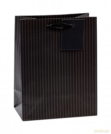 Tsi: 12 TSI Geschenktaschen Nadelstreifen Mot