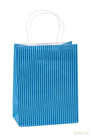 Tsi: 12 TSI Geschenktźten STREIFEN blau,grźn,