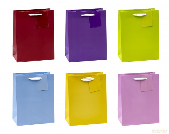 Tsi: 12 TSI Geschenktźten TRENDFARBEN dunkelr