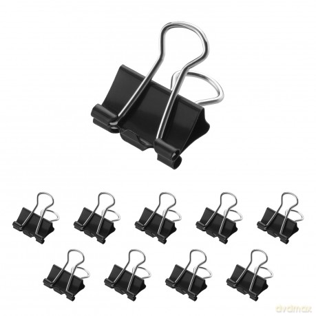 Westcott: 12 WESTCOTT Foldbackklammern schwarz 1,5