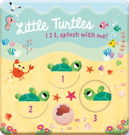 123 Splash Little Turtles [KSIĄŻKA]