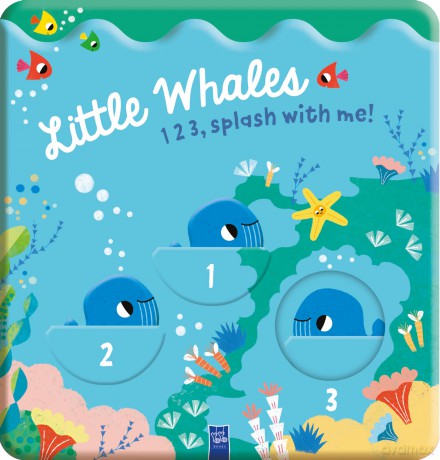 123 Splash Little Whales [KSIĄŻKA]