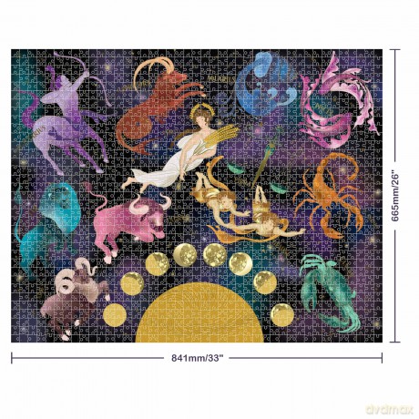 1500 Piece Jigsaw Astrology [KSIĄŻKA]