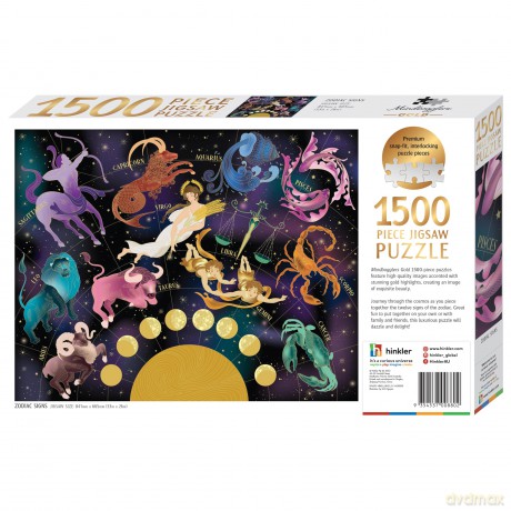 1500 Piece Jigsaw Astrology [KSIĄŻKA]