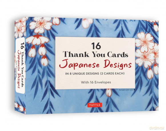 16 Japanese Designs Thank You Car [KSIĄŻKA]