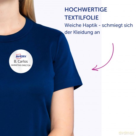 160 AVERY Zweckform Namensetiketten J488