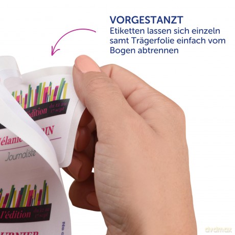 160 AVERY Zweckform Namensetiketten L488