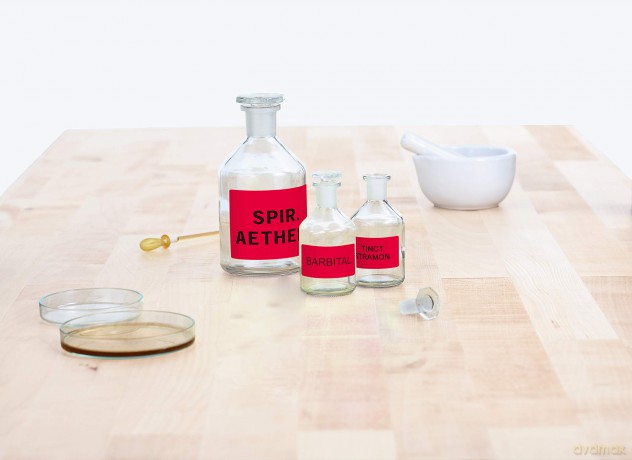 160 HERMA Etiketten 5046 rot
