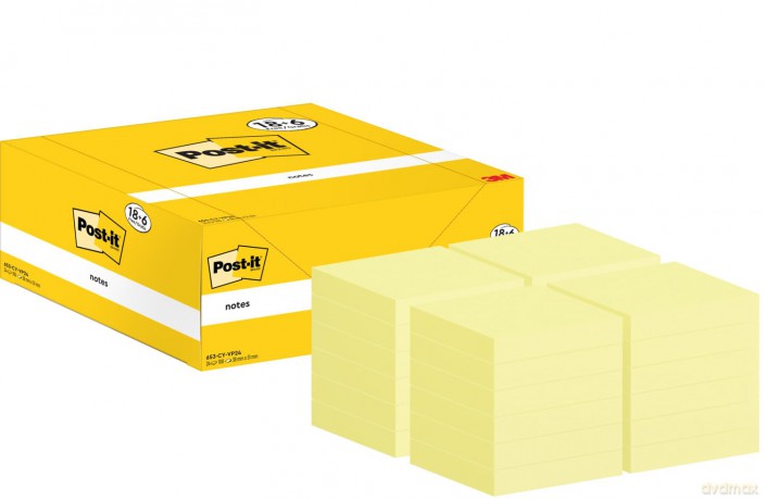 Post-Itâž: 18 + 6 GRATIS: Post-it Haftnotizen gelb